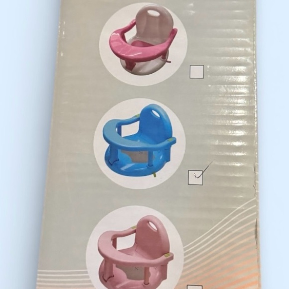 Baby Bath Ring Seat Foldable - Brand New No Box - Picture 4 of 12